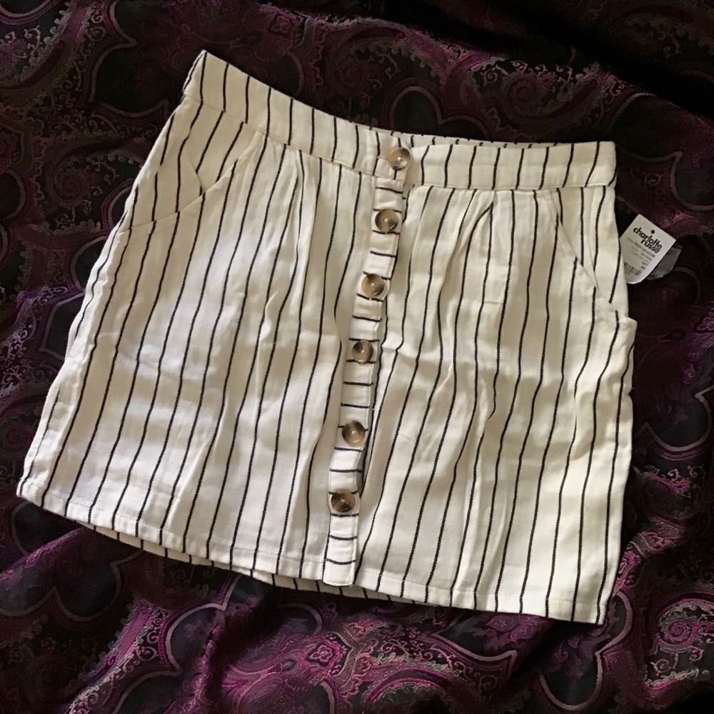 Striped skirt